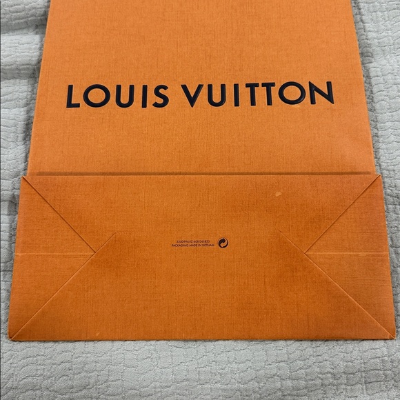 Louis Vuitton Orange and Blue Shopping Bag - Picture 7 of 9
